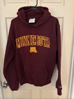 Champion Universe of Minnesota twill hoodie M